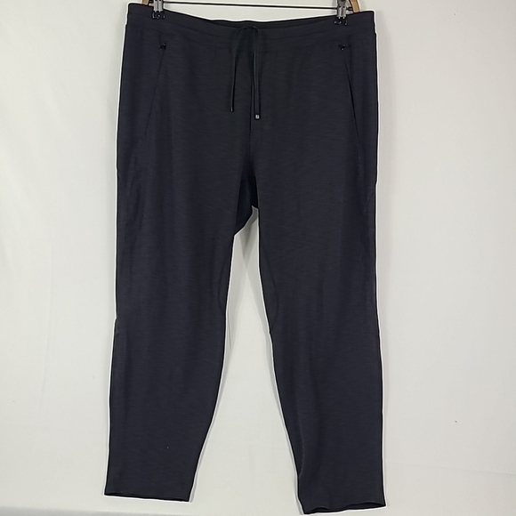 Lululemon Men's Balancer Pant 27" *Everlux Heathered Black Size XXL - Picture 1 of 9